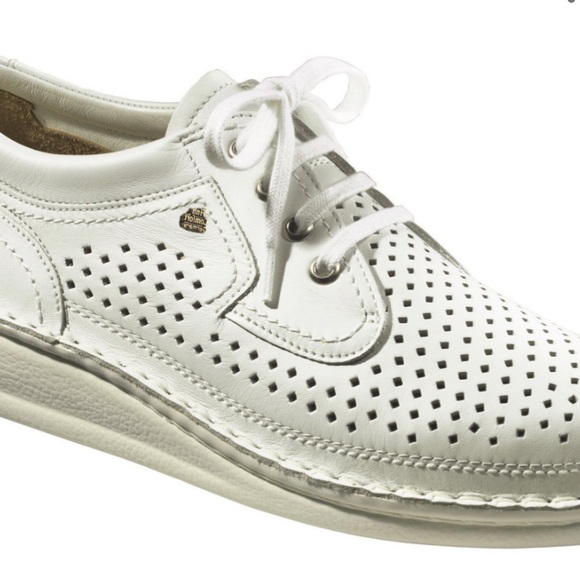 Finn Comfort Made in Germany Lugano Men/Women unisex perforated leather shoes - Picture 5 of 9